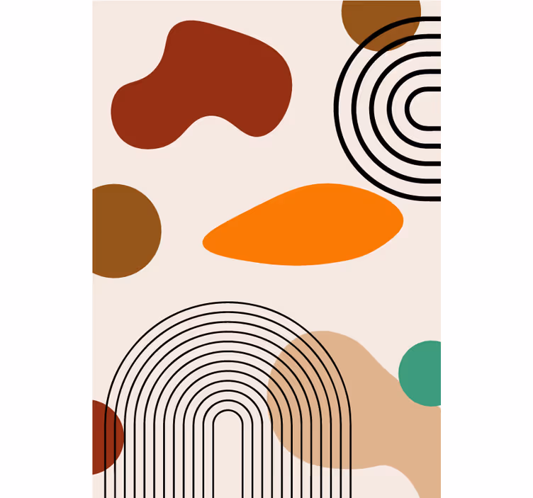 roleta do kúpelne boho oblúky - Tenstickers
