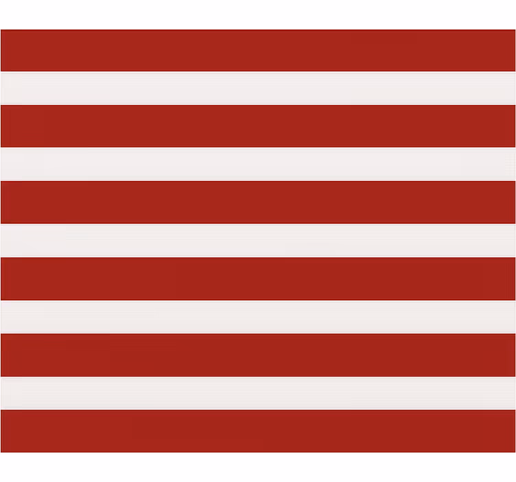 roleta do detskej izby červené vodorovné pruhy - Tenstickers