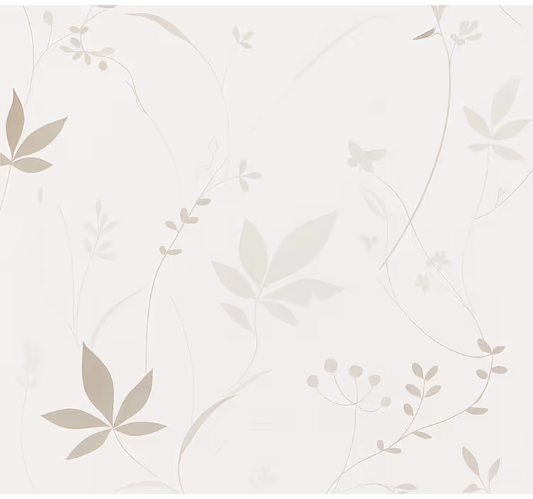 roleta do chodby minimalistický kvetinový vzor - Tenstickers