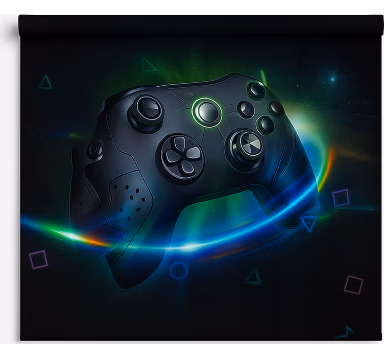 bláznivá roleta neónový futuristický herný ovládač - Tenstickers