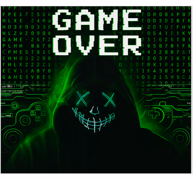 bláznivá roleta maskovaný hacknutý game over - Tenstickers
