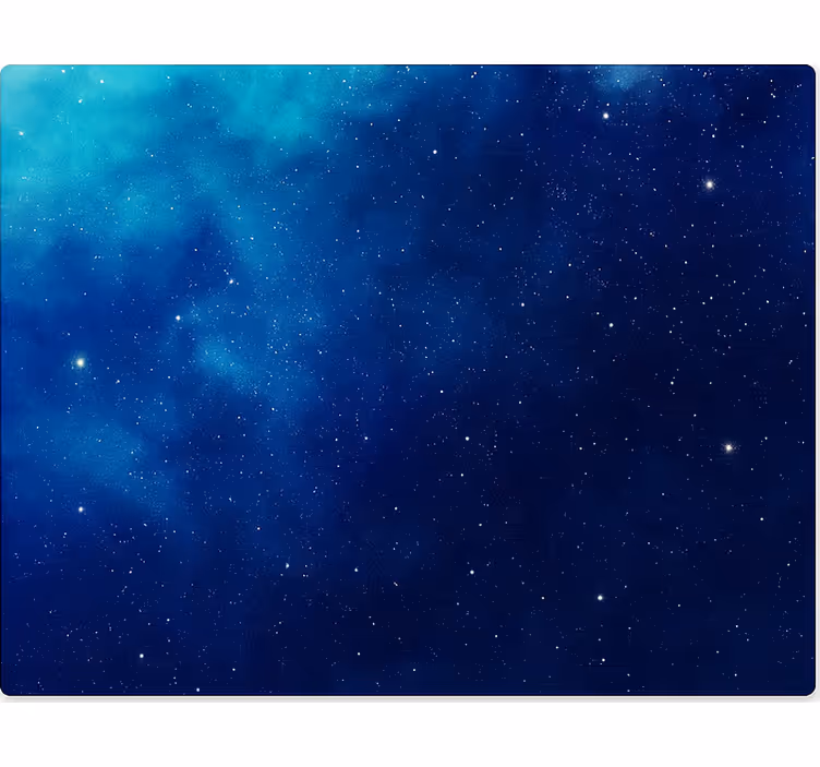 roleta pre teenagera modrá galaxia hviezda - Tenstickers