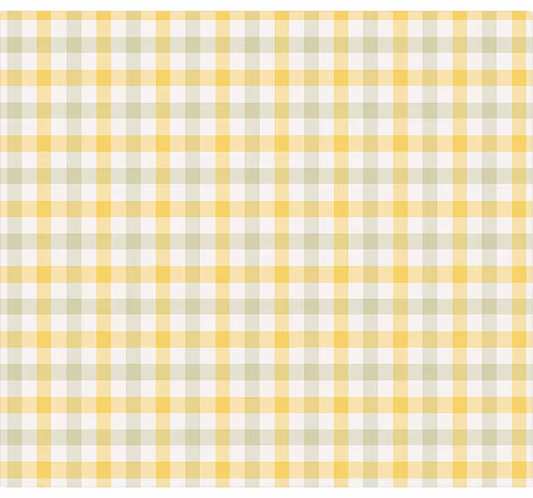 roleta do jedálne žltý piknikový vzor - Tenstickers