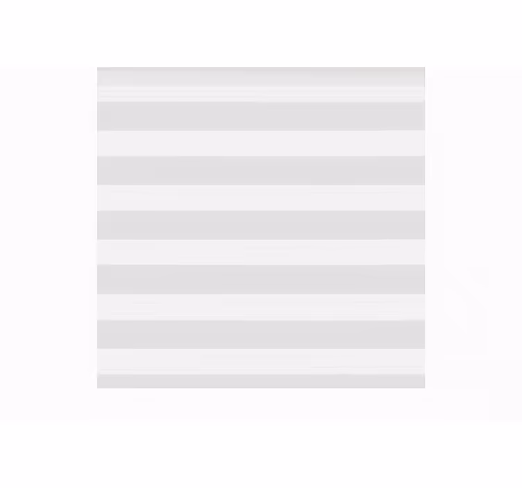 roleta do jedálne priehľadné biele pruhy - Tenstickers