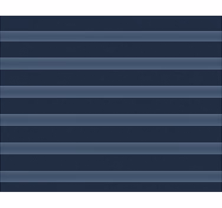 roleta do jedálne námornícke polnočné modré pruhy - Tenstickers