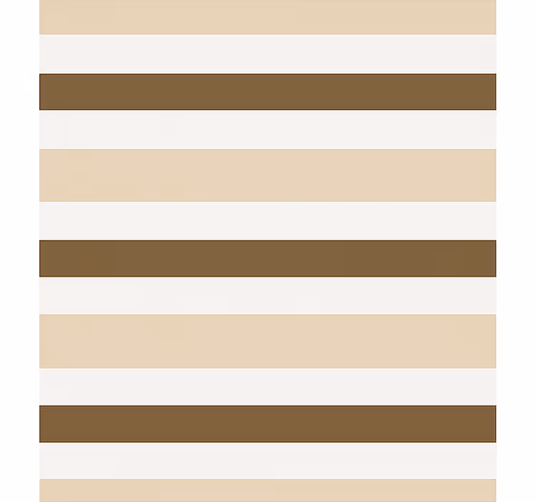 roleta do jedálne hnedý béžový pruhovaný vzor - Tenstickers