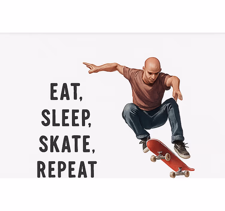 roleta pre teenagera potlač na skateboarde - Tenstickers
