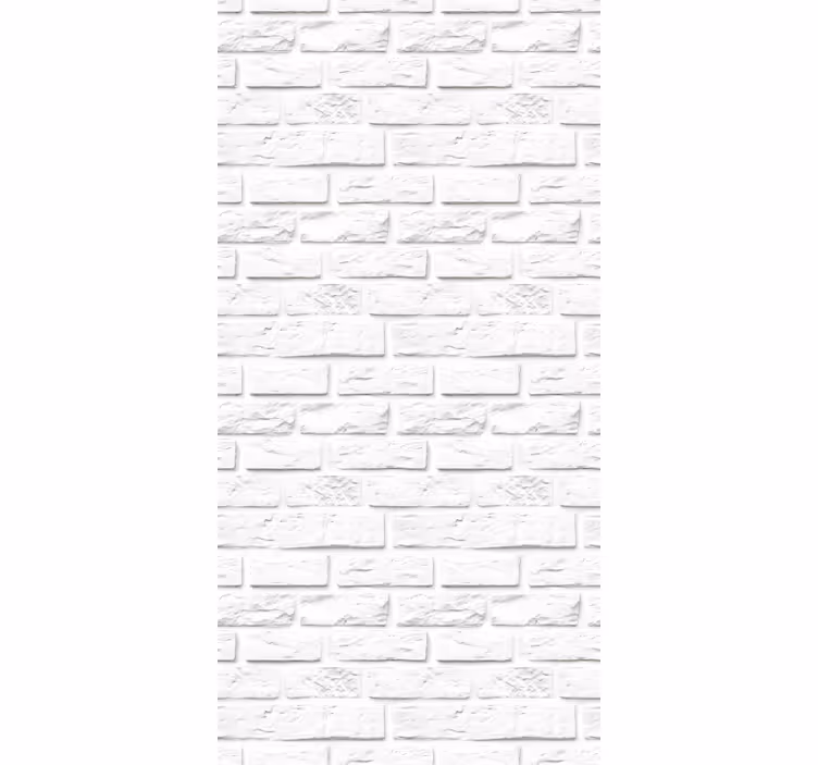 Roleta do kuchyne biele kamenné tehly - Tenstickers