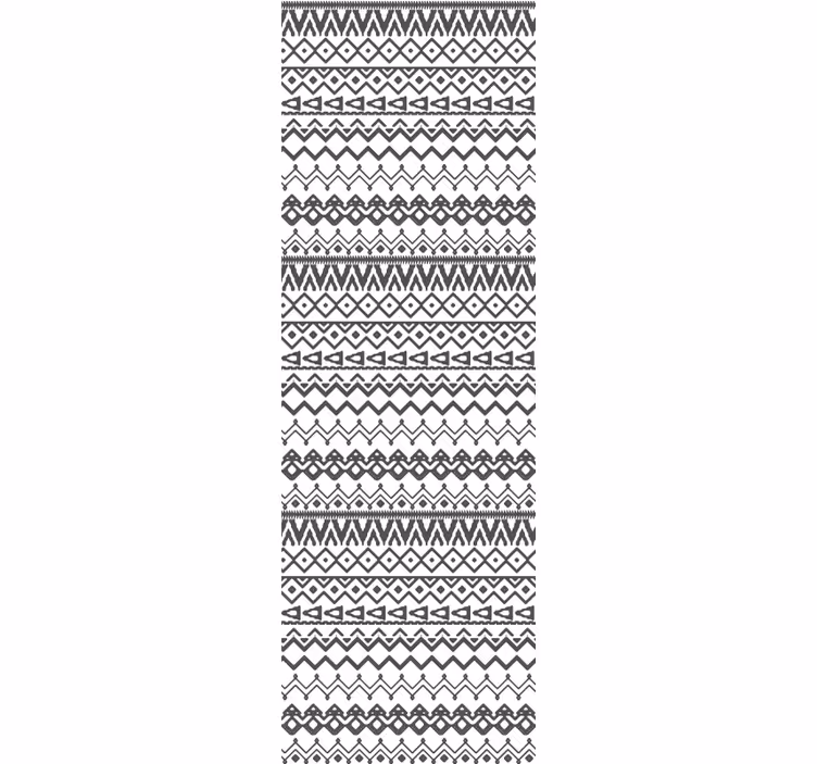 Roleta do kuchyne s ručne kresleným tribal vzorom - Tenstickers