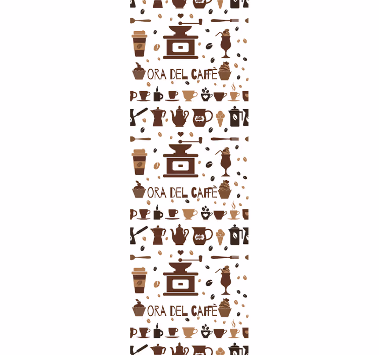 Roleta do kuchyne Čas na kávu - Tenstickers