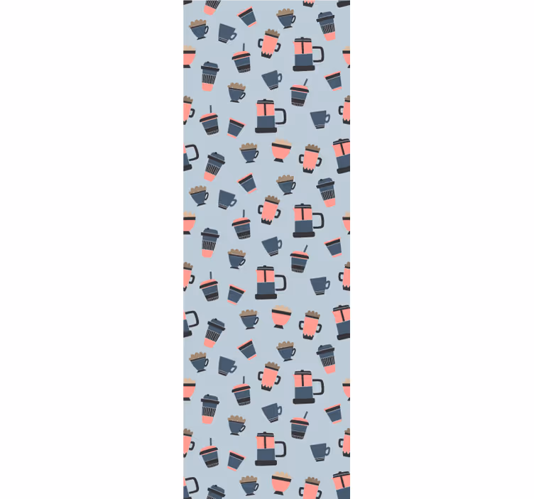 Roleta do kuchyne s kávovým vzorom na donášku - Tenstickers