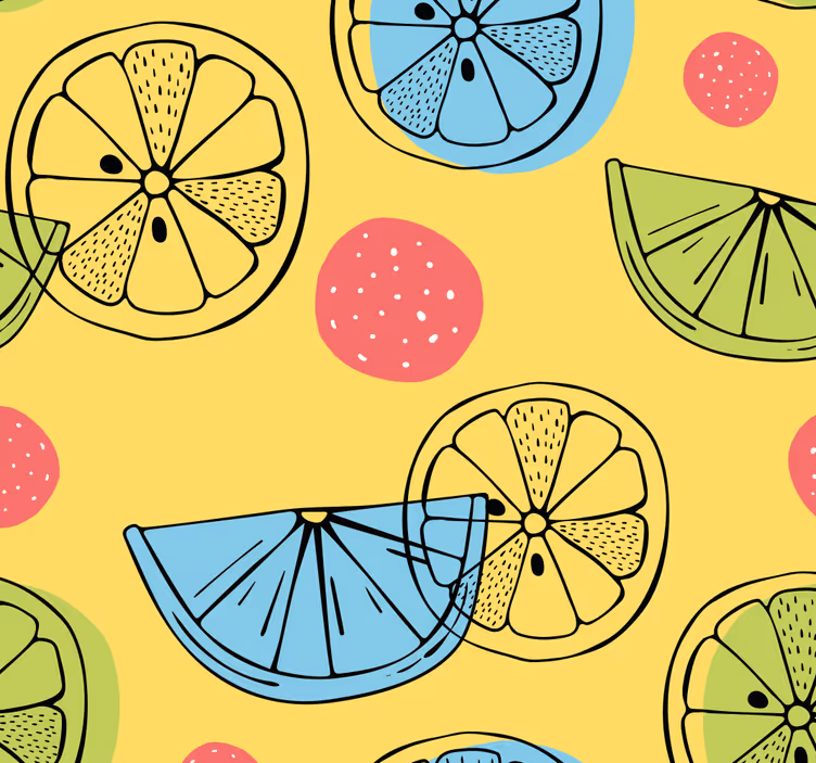 Roleta do kuchyne citrusové plody - Tenstickers