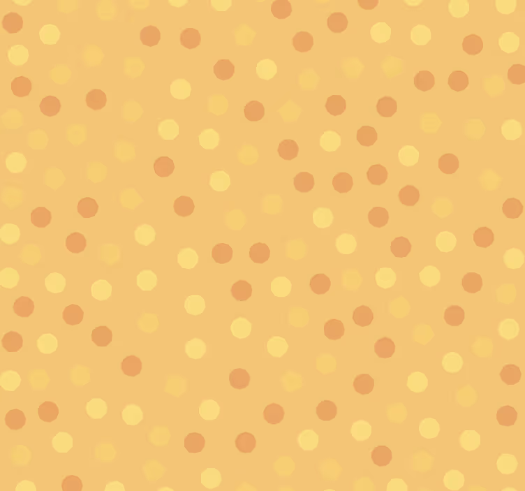 Roleta do kuchyne s oranžovými kruhmi - Tenstickers