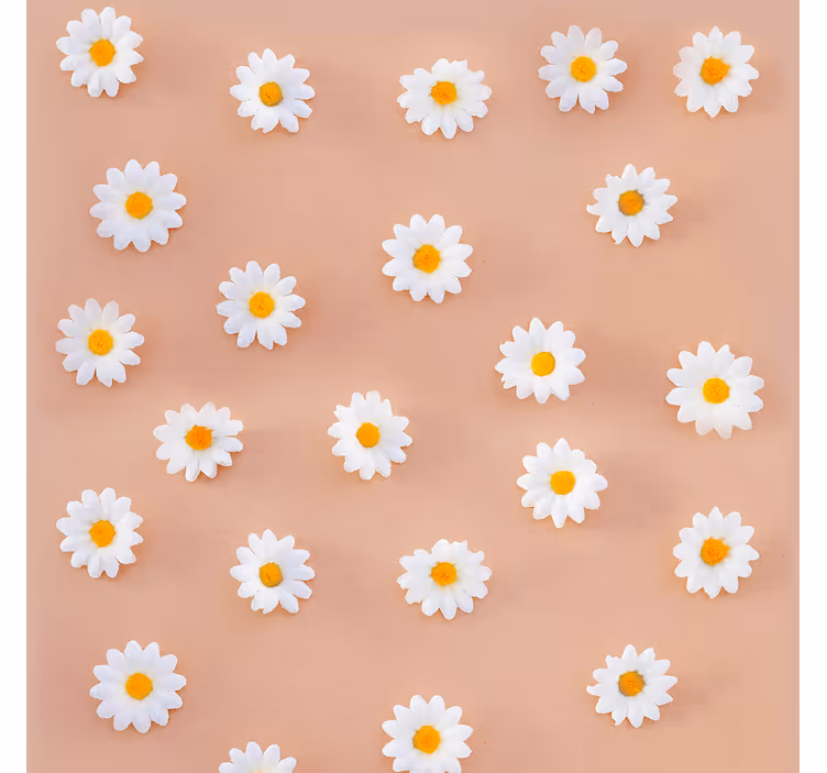 Roleta do jedálne s moderným vzorom sedmokrásky - Tenstickers