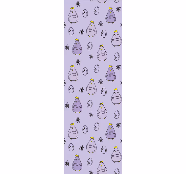 Roleta do detskej izby s dizajnom kuriatka - Tenstickers