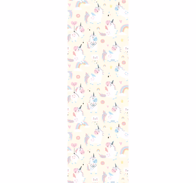 Roleta do detskej izby s fantazijnými jednorožcami - Tenstickers