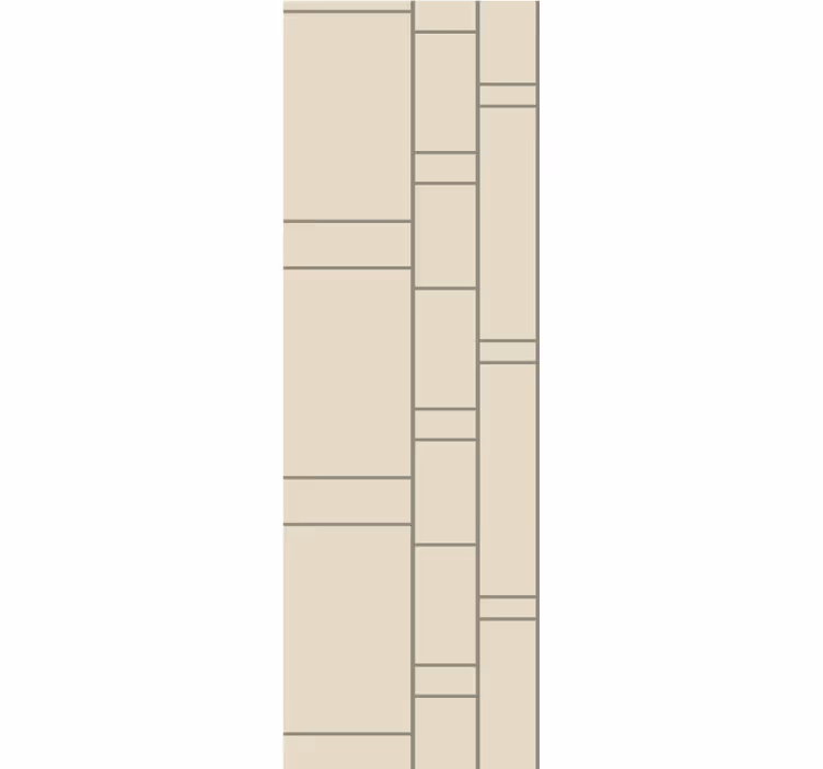Roleta do kancelárie s minimalistickým lineárnym dizajnom - Tenstickers