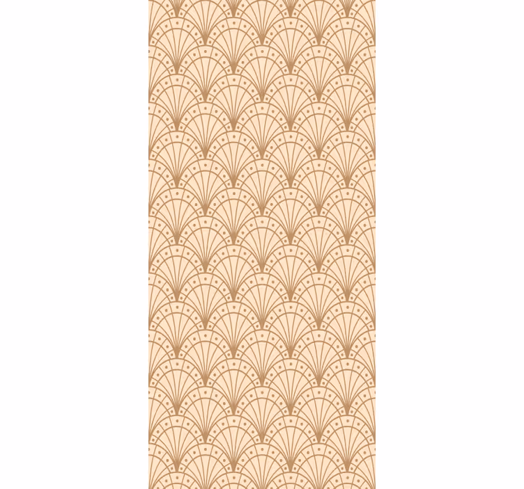 Roleta do kancelárie s elegantným motívom fanúšika - Tenstickers