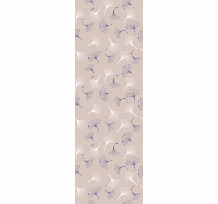 Roleta do kancelárie s krémom z ginkgo listov - Tenstickers