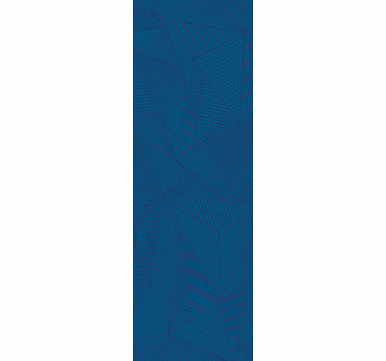 Roleta do kancelárie modrý geometrický jednoduchý vzor - Tenstickers
