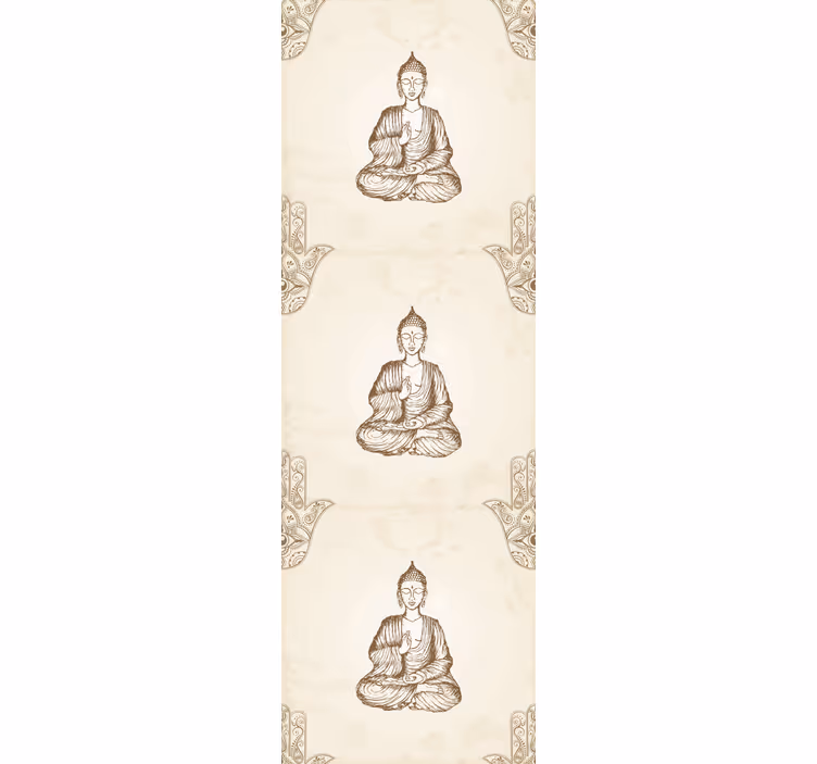 Roleta do kancelárie s symbolom buddhovy hamsy - Tenstickers