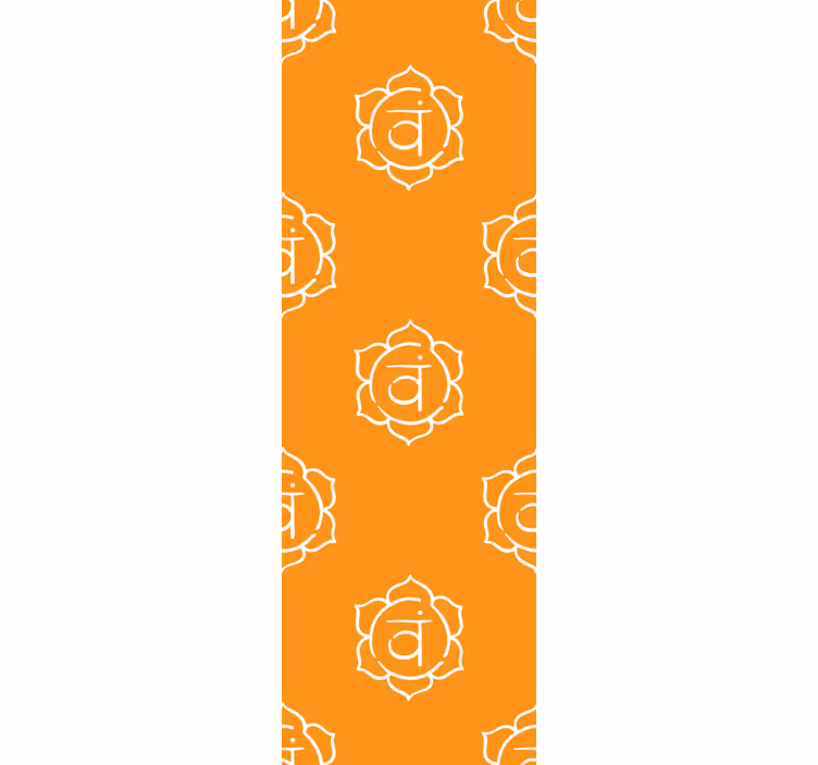 Roleta do kancelárie s krásnym symbolom sakrálneho čakry - Tenstickers
