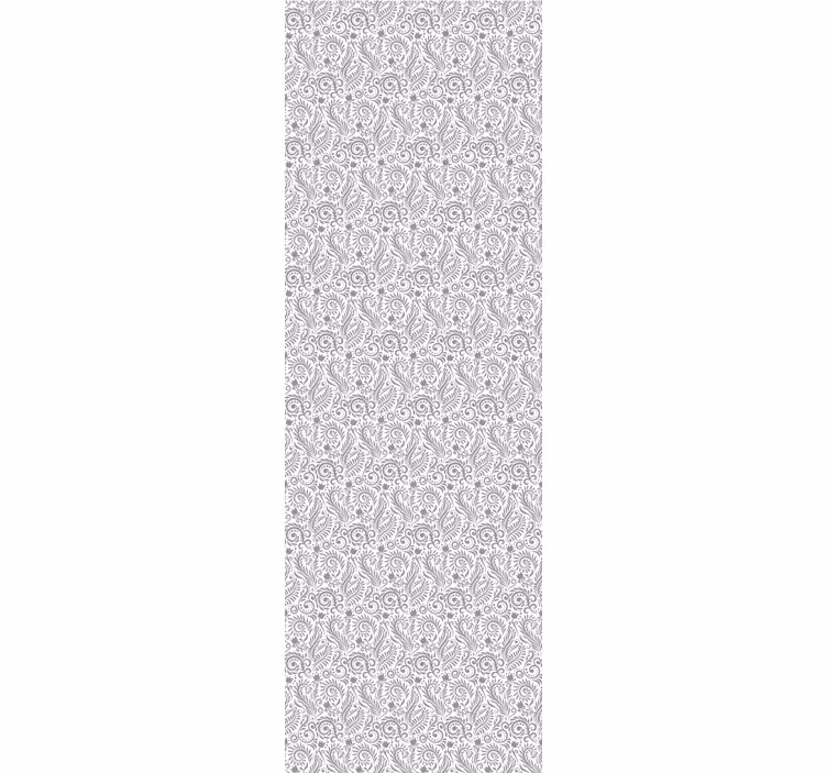 Roleta do kancelárie s vintage kvetinovým vzorom - Tenstickers
