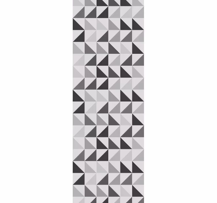 Roleta do kancelárie geometrické trojuholníky - Tenstickers