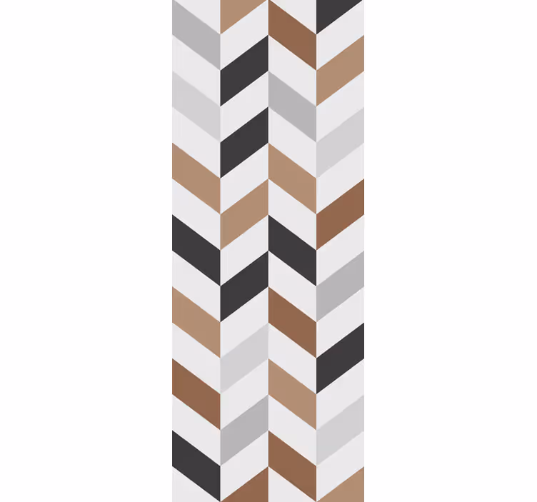 Roleta pre teenagera s abstraktným chevron vzorom - Tenstickers
