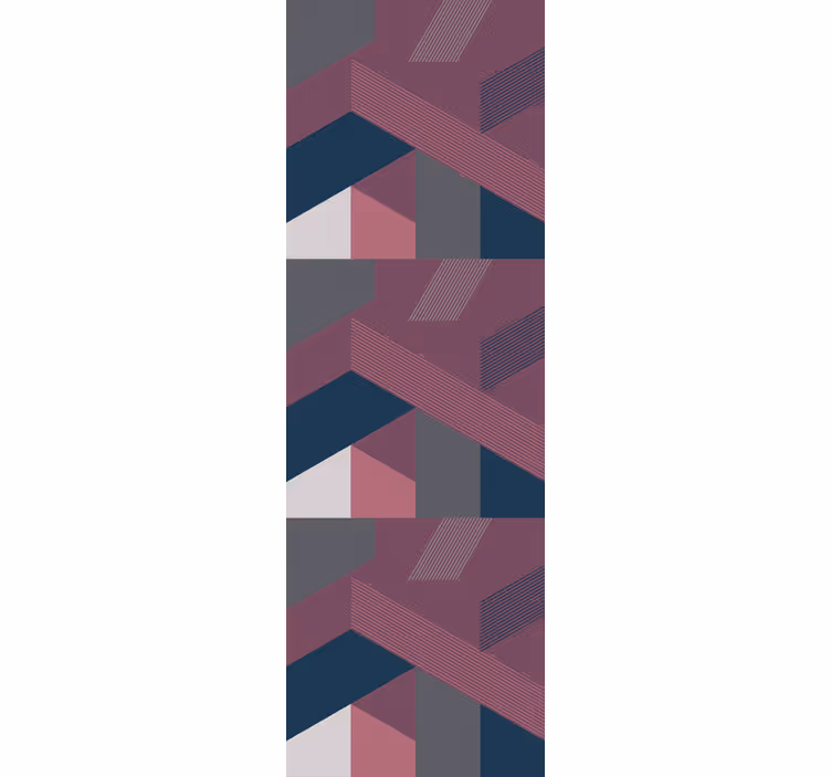 Roleta pre teenagera s geometrickými tvarmi - Tenstickers