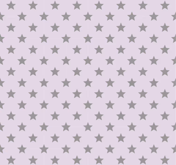 Roleta pre teenagera sivé hviezdy na ružovom pozadí - Tenstickers