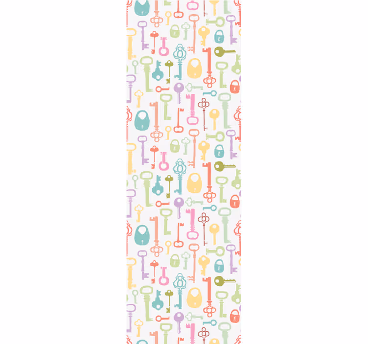 Roleta pre teenagera farebné kľúče - Tenstickers