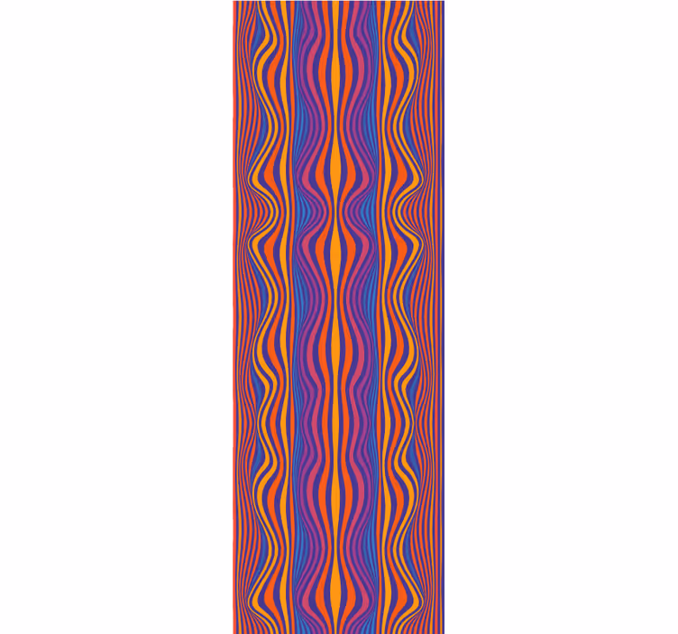 Roleta pre teenagera psychedelické groovy línie - Tenstickers
