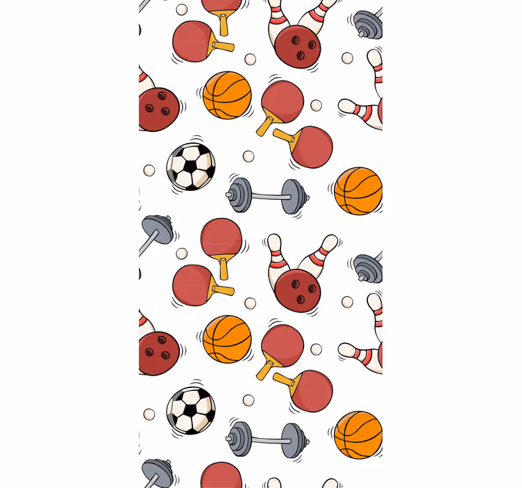 Moderná roleta športový vzor - Tenstickers