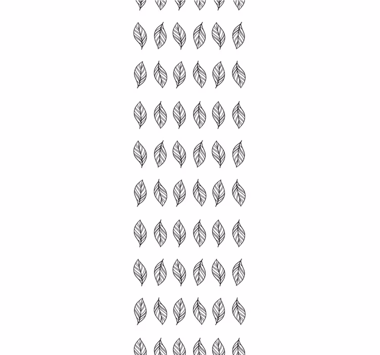 Moderná roleta s lístkovými minimalistickými pruhmi - Tenstickers