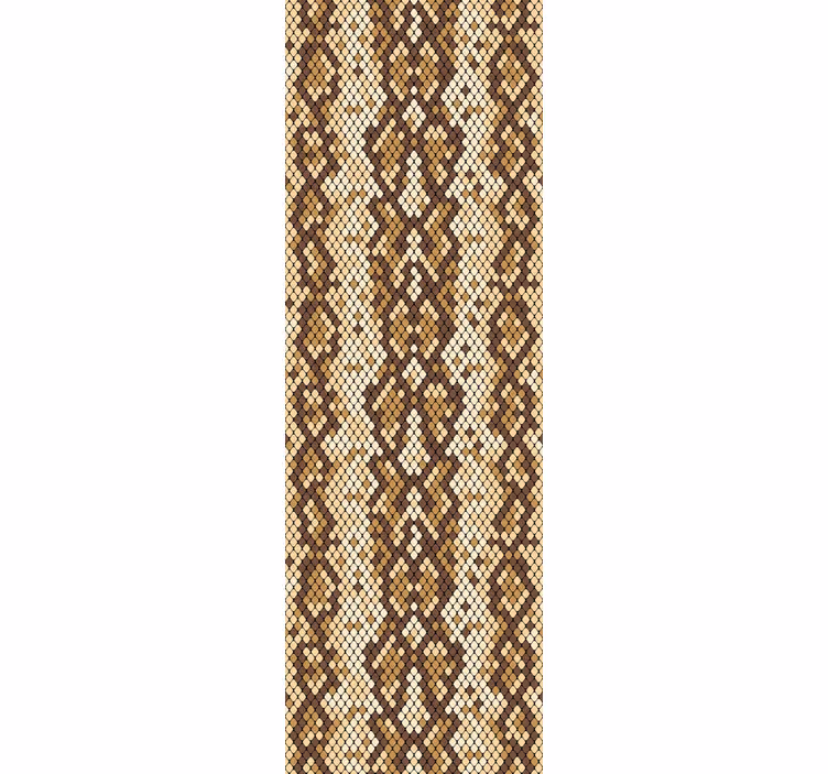 Moderná roleta vzor hadej kože - Tenstickers
