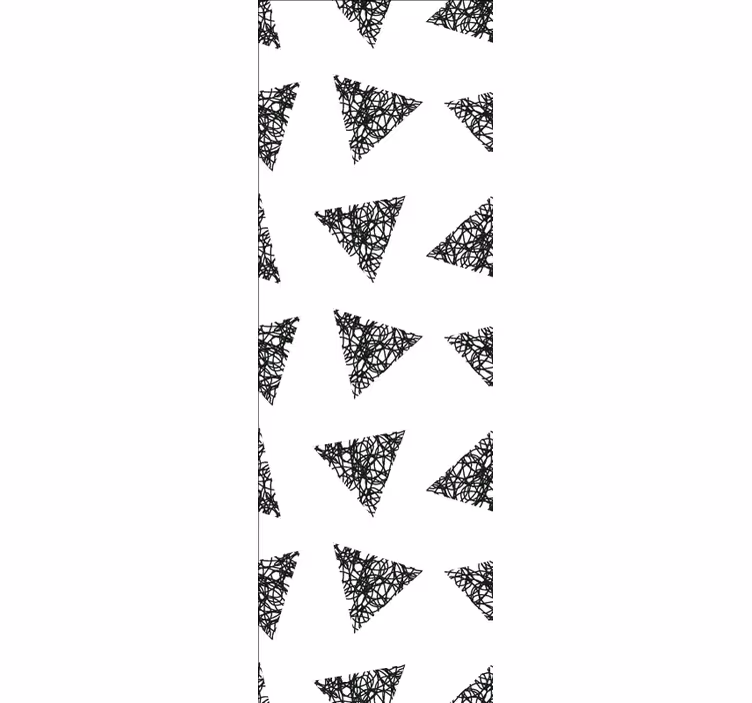 Moderná roleta s unikátnym vzorom rozpadnutých kusov - Tenstickers