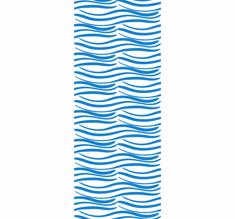 Moderná roleta s vzorom malých vĺn - Tenstickers