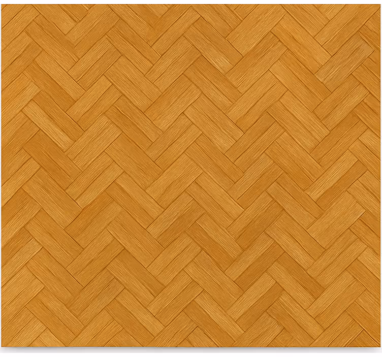 Vzorovaná roleta s interlocking dubovým vzorom - Tenstickers