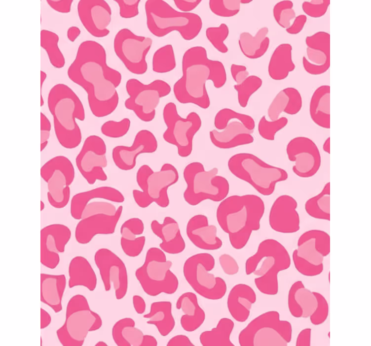 Ružová roleta s leopardím vzorom - Tenstickers