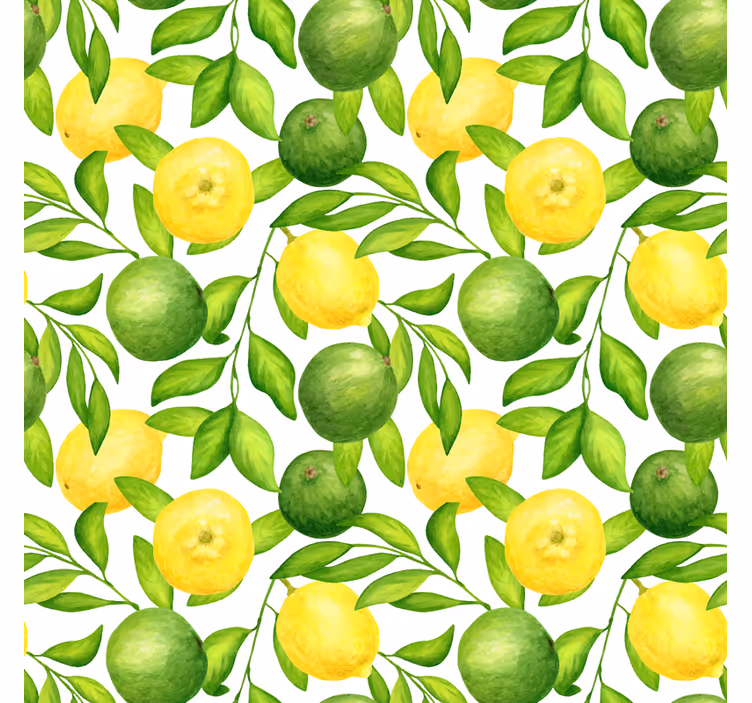 Roleta do kuchyne citróny a limety - Tenstickers