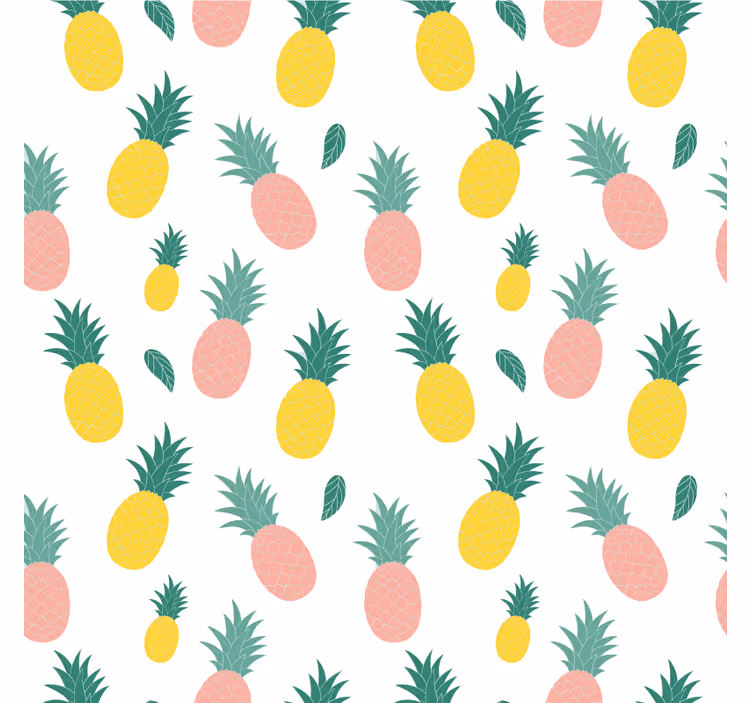 Roleta do kuchyne s dizajnom ananásového ovocia - Tenstickers