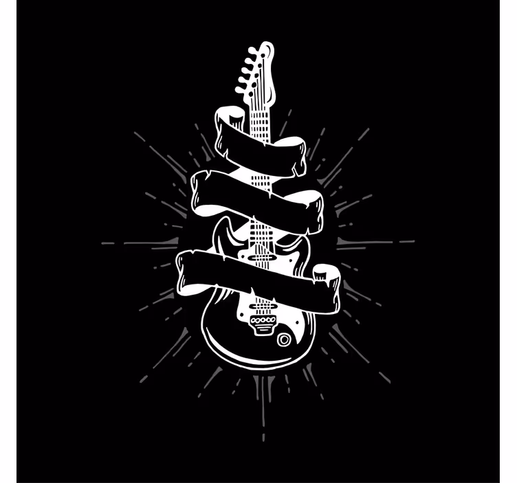 Roleta do obývačky gitara - Tenstickers