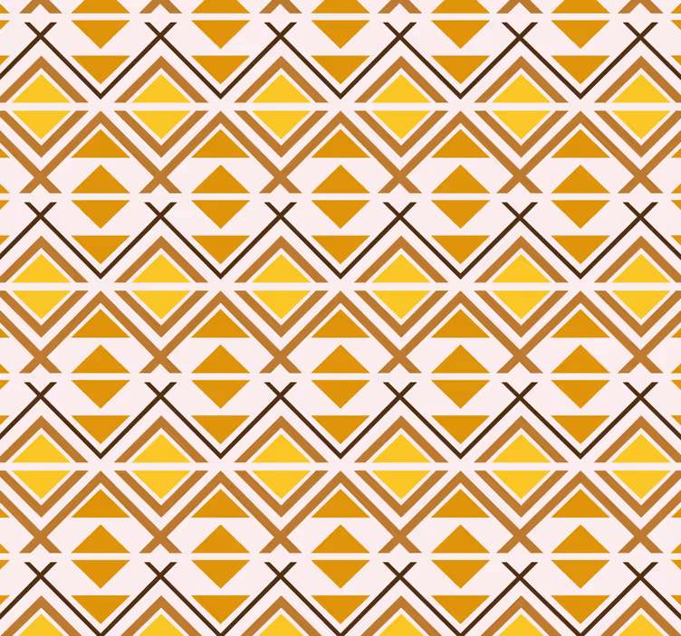 Žltá roleta geometrický grafický dizajn - Tenstickers