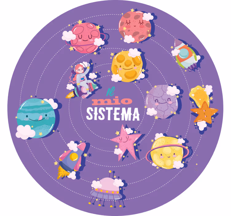 Fialová roleta môj systém - Tenstickers