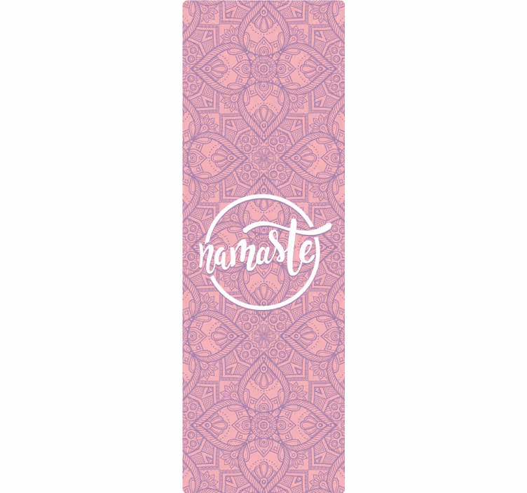 Fialová roleta pre jogu namaste - Tenstickers