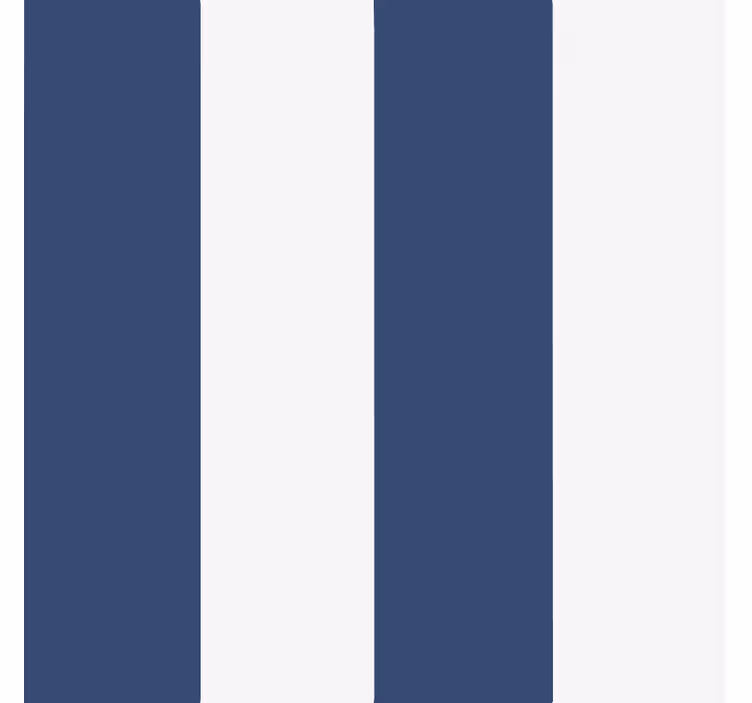 Modrá roleta klasický námornícky pruh - Tenstickers