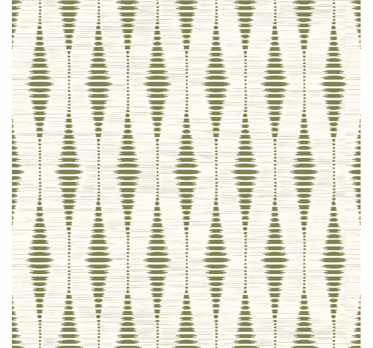 Moderná roleta v machovo zelenej farbe ikat - Tenstickers