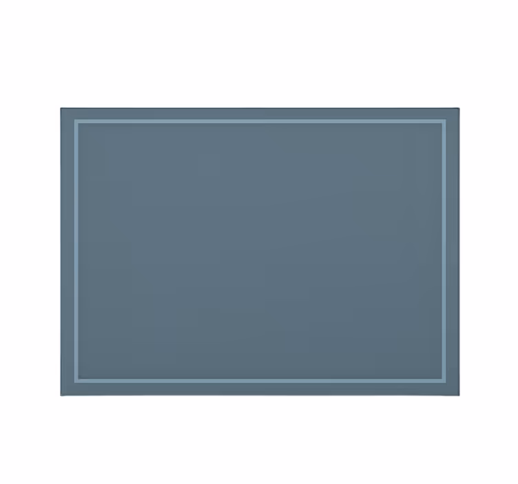 Modrá roleta s jednoduchým rámom - Tenstickers