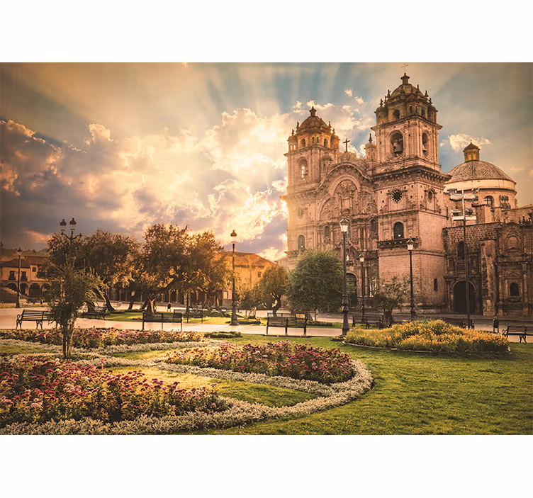 Roleta do obývačky z mesta cusco - Tenstickers